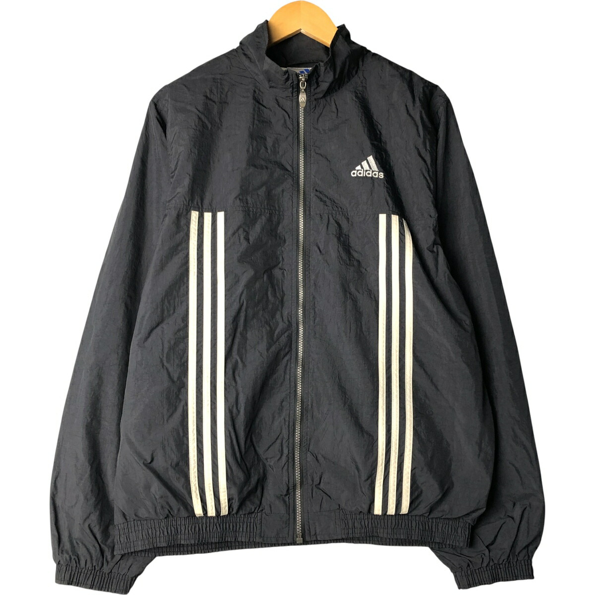 古着 90'S アディダス adidas ウインドブレーカー メンズM相当 ヴィンテージ /eaa593915 【中古】 【251115】 【SS2603_10】 ブラック系 春秋冬