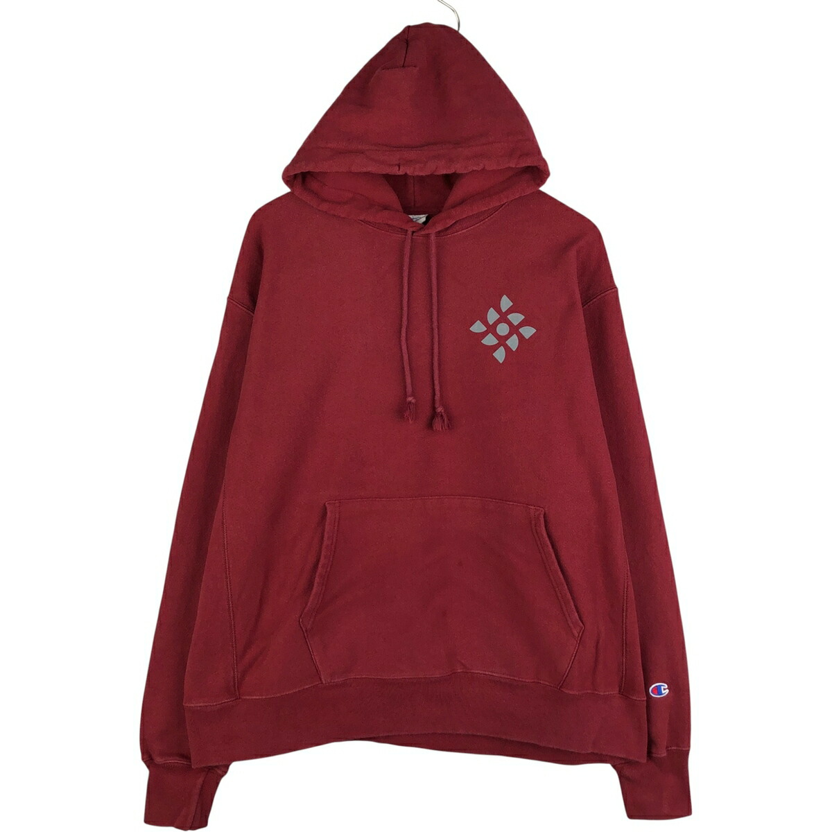 古着 チャンピオン Champion REVERSE WEAVE リバースウィーブ PSW アドバタイジング スウェットプルオーバーパーカー メンズXL相当 /eaa595021 【中古】 【251104】