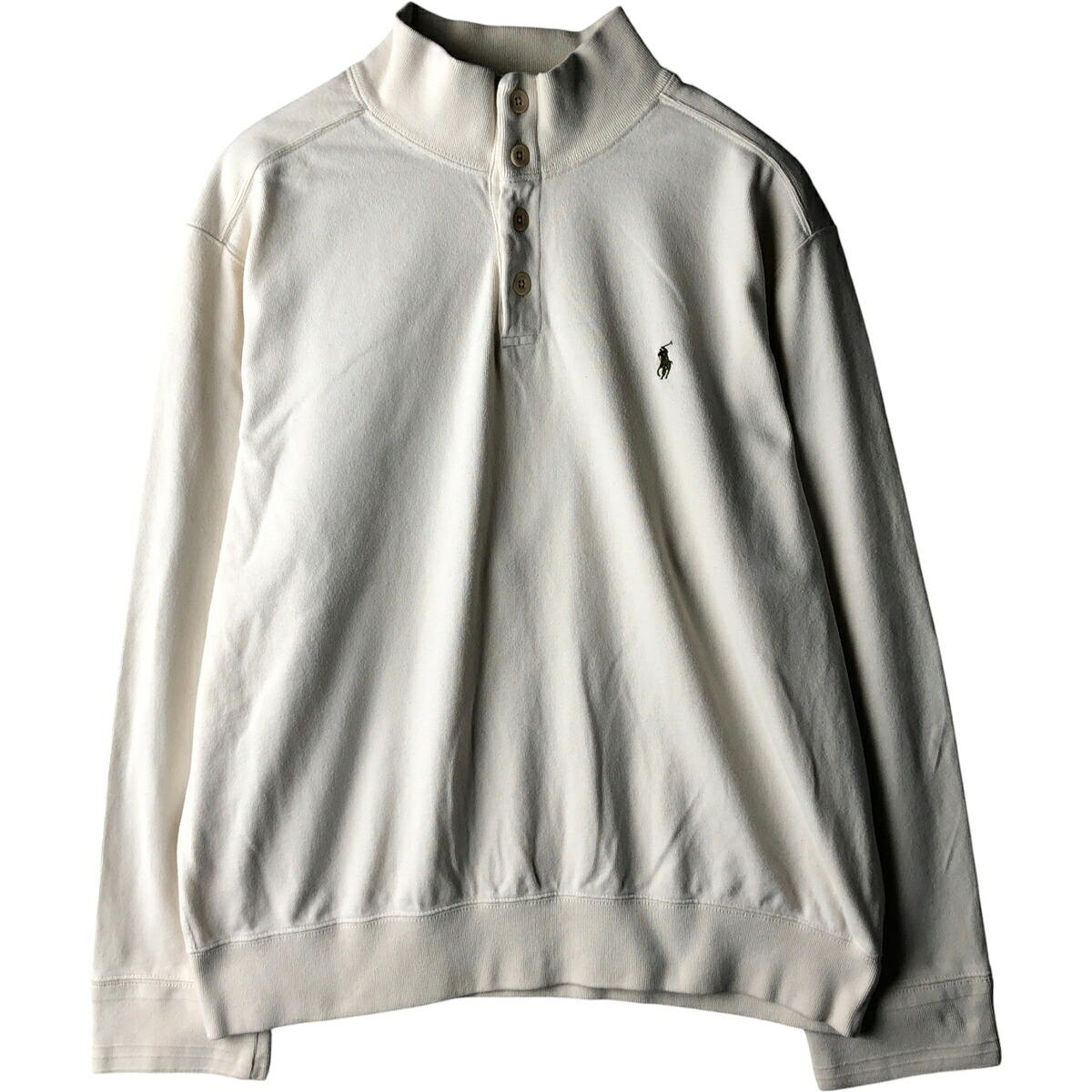 古着 ラルフローレン Ralph Lauren POLO by Ralph Lauren ハーフボタン スウェットシャツ トレーナー メンズXXL相当 /eaa595206 【中古】 【251114】 【NH-2508】 春夏秋冬