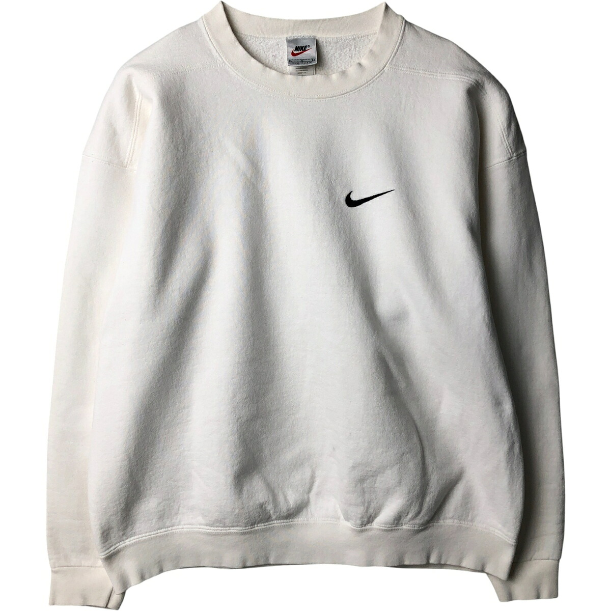 古着 90'S ナイキ NIKE ワンポイントロゴスウェットシャツ トレーナー USA製 メンズL相当 ヴィンテージ /eaa595522 【中古】 【251109】 【NH-2508】