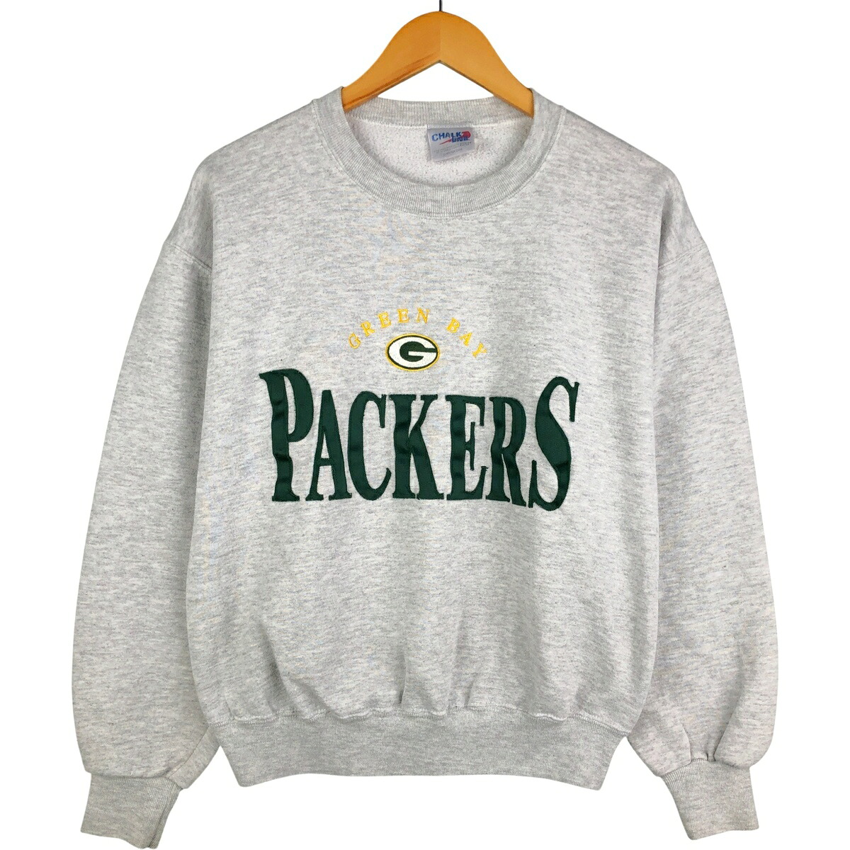 古着 90'S CHALK LINE NFL GREEN BAY PACKERS グリーンベイパッカーズ スウェットシャツ トレーナー USA製 メンズM相当 ヴィンテージ /eaa595823 【中古】 【251112】