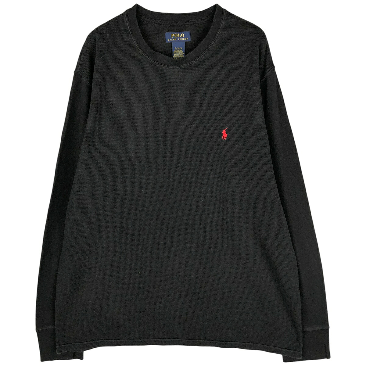 古着 ラルフローレン Ralph Lauren POLO RALPH LAUREN SLEEPWEAR サーマルロングTシャツ メンズXL相当 /eaa596298 【中古】 【251208】 【NH-2508】 【SS2603_10】 ブラック系 春夏秋
