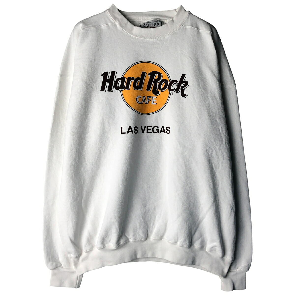古着 SANTEE HVYWT HARD ROCK CAFE ハードロックカフェ アドバタイジング スウェットシャツ トレーナー USA製 メンズXL相当 ヴィンテージ /eaa596488 【中古】 【251213】 【NH-2508】