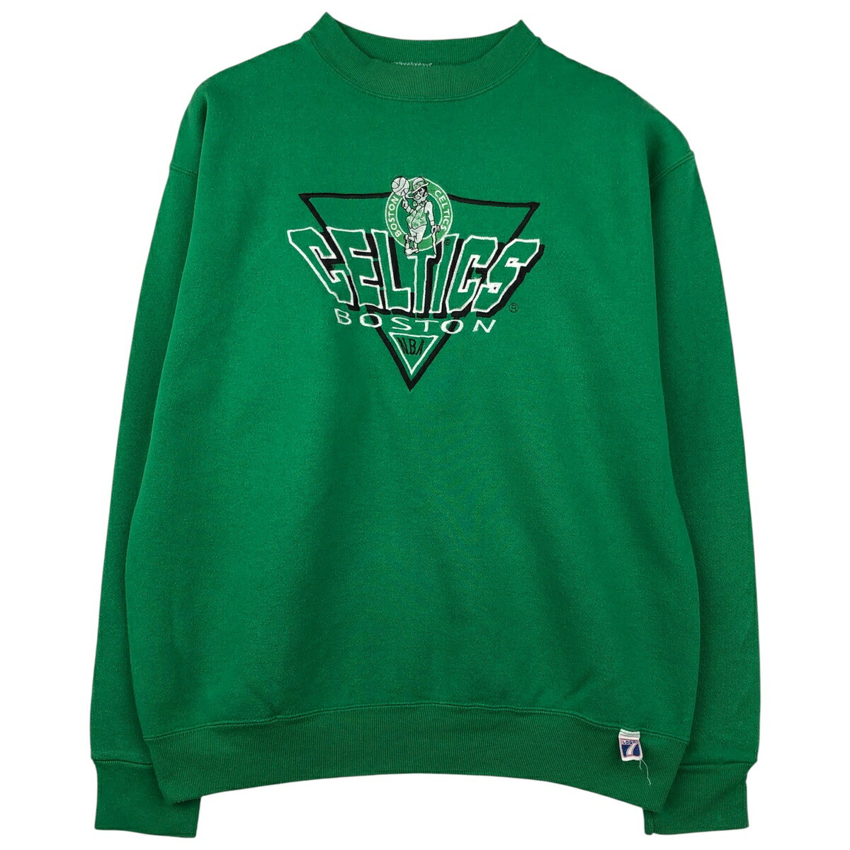 古着 90\'S ロゴセブン LOGO7 NBA BOSTON CELTICS ボストンセルティックス スウェットシャツ トレーナー USA製 メンズL相当 ヴィンテージ /eaa596785 【中古】 【251224】 【CF2512】 【NH-2508】