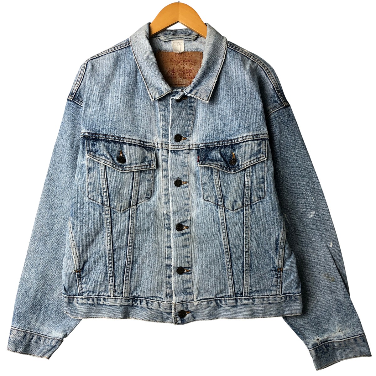 古着 ~90'S リーバイス Levi's 70598-4891 デカパッチ デニムジャケット Gジャン メンズM相当 ヴィンテージ /eaa597150 【中古】 【251227】 【SS2603_10】