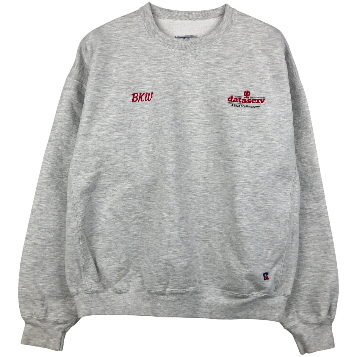 古着 90'S ラッセル Russell PRO COTTON プリントスウェットシャツ トレーナー USA製 メンズXL相当 ヴィンテージ /eaa597298 【中古】 【251215】 【NH-2508】