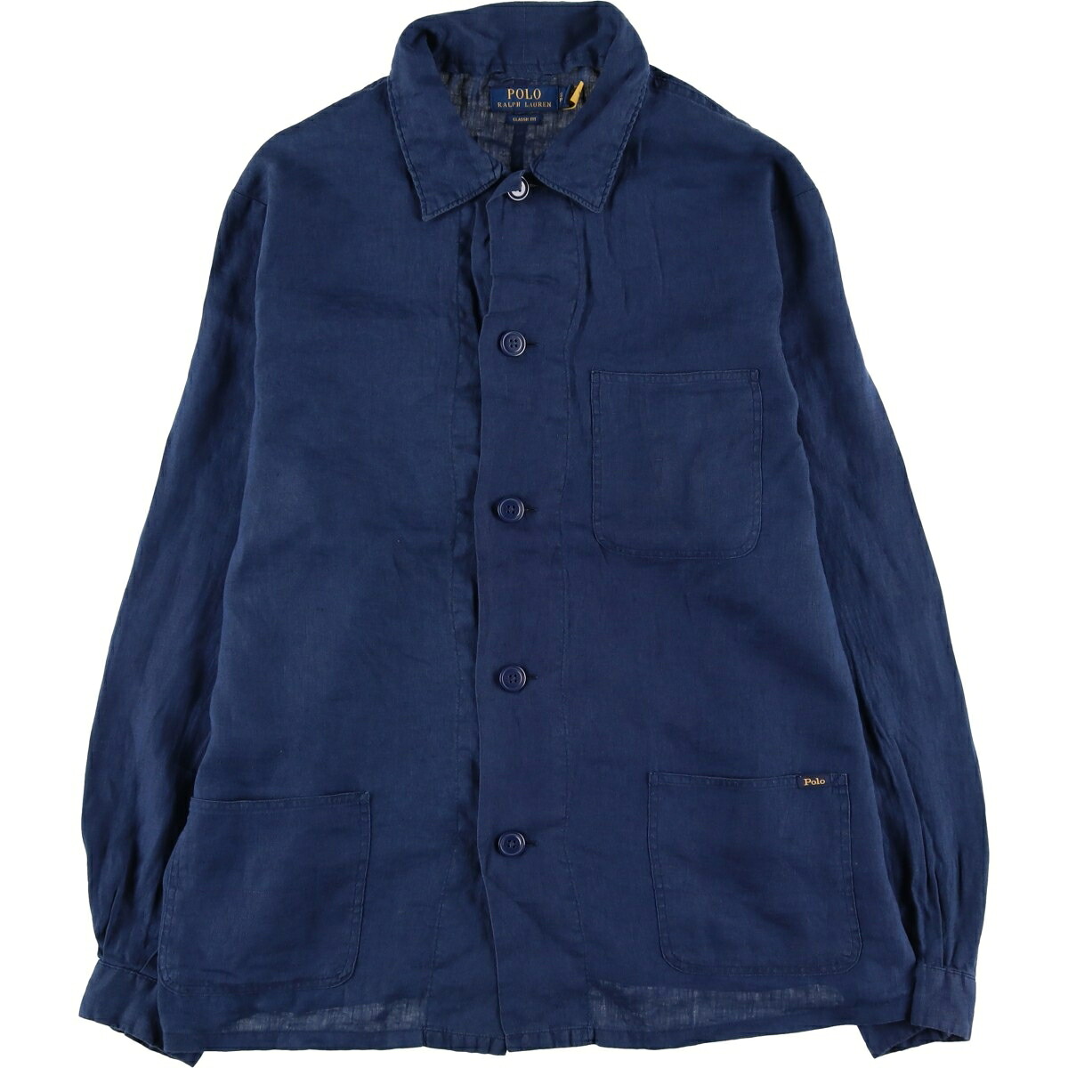 古着 ラルフローレン Ralph Lauren POLO RALPH LAUREN シャツジャケット メンズS相当 /eaa597301 【中古】 【251212】 【SS2603_10】 ネイビー系 春秋冬