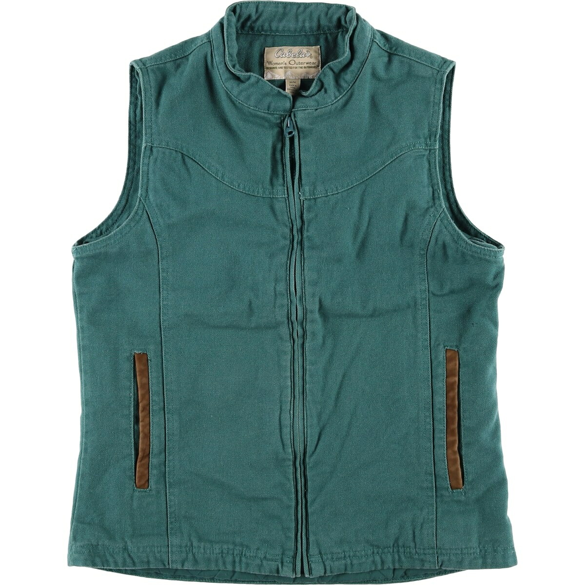 古着 カベラス Cabelas 中綿入り ダックベスト レディースM相当 /eaa597310 【中古】 【251214】 【Elulu/エルル】