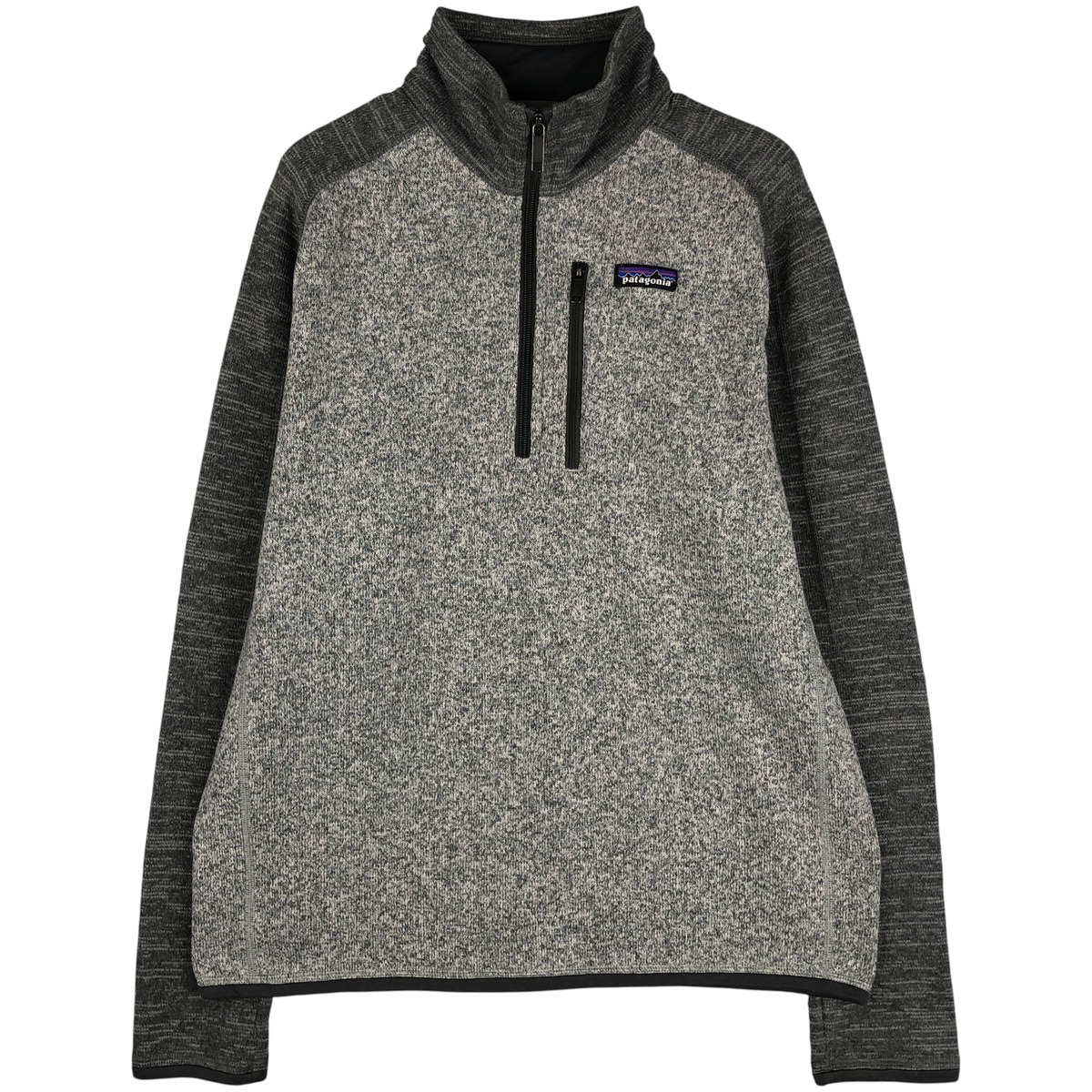 古着 パタゴニア Patagonia ベターセーター 25522FA18 ハーフジップ フリースプルオーバー メンズM相当 /eaa597391 【中古】 【251209】 【NH-2508】 【SS2603_10】 グレー系 春秋冬