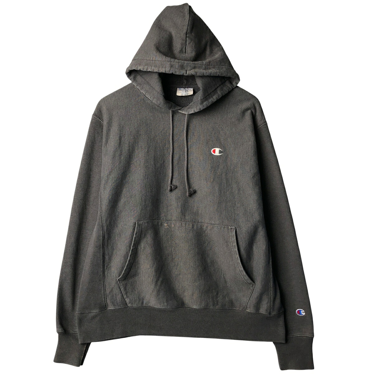 古着 チャンピオン Champion REVERSE WEAVE リバースウィーブ スウェットプルオーバーパーカー メンズL相当 /eaa597442 【中古】 【251213】 グレー系 春夏秋冬