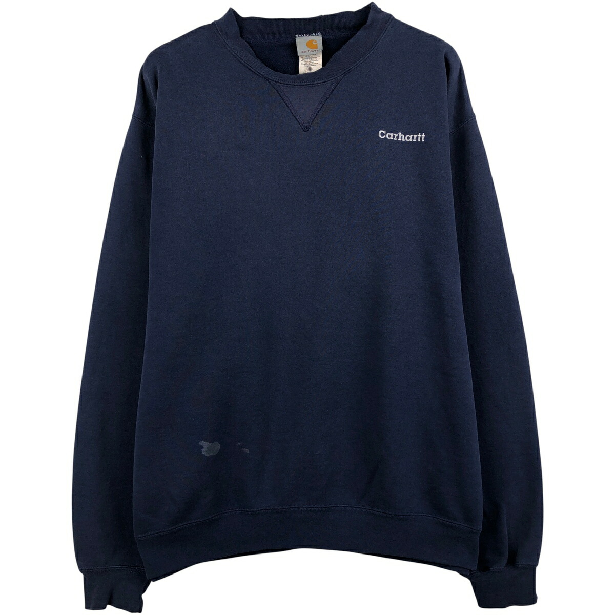 古着 カーハート Carhartt ワンポイントロゴスウェットシャツ トレーナー メンズXL相当 /eaa597492 【中古】 【251215】 【NH-2508】 パープル系 春夏秋冬