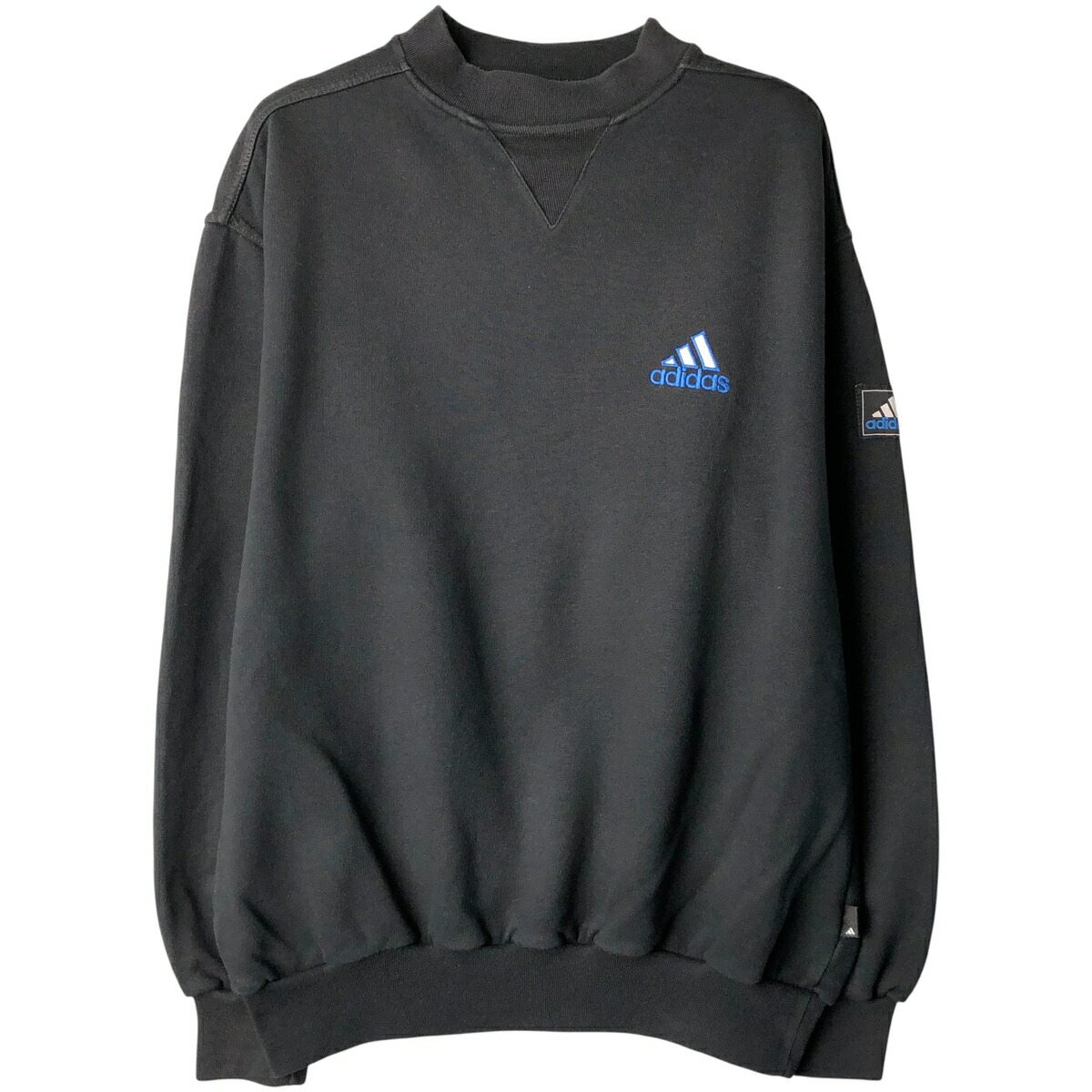 古着 90~00'S アディダス adidas CORPORATE LOGO LINE ワンポイントロゴスウェットシャツ トレーナー メンズM相当 ヴィンテージ /eaa598776 【中古】 【251221】 【NH-2508】