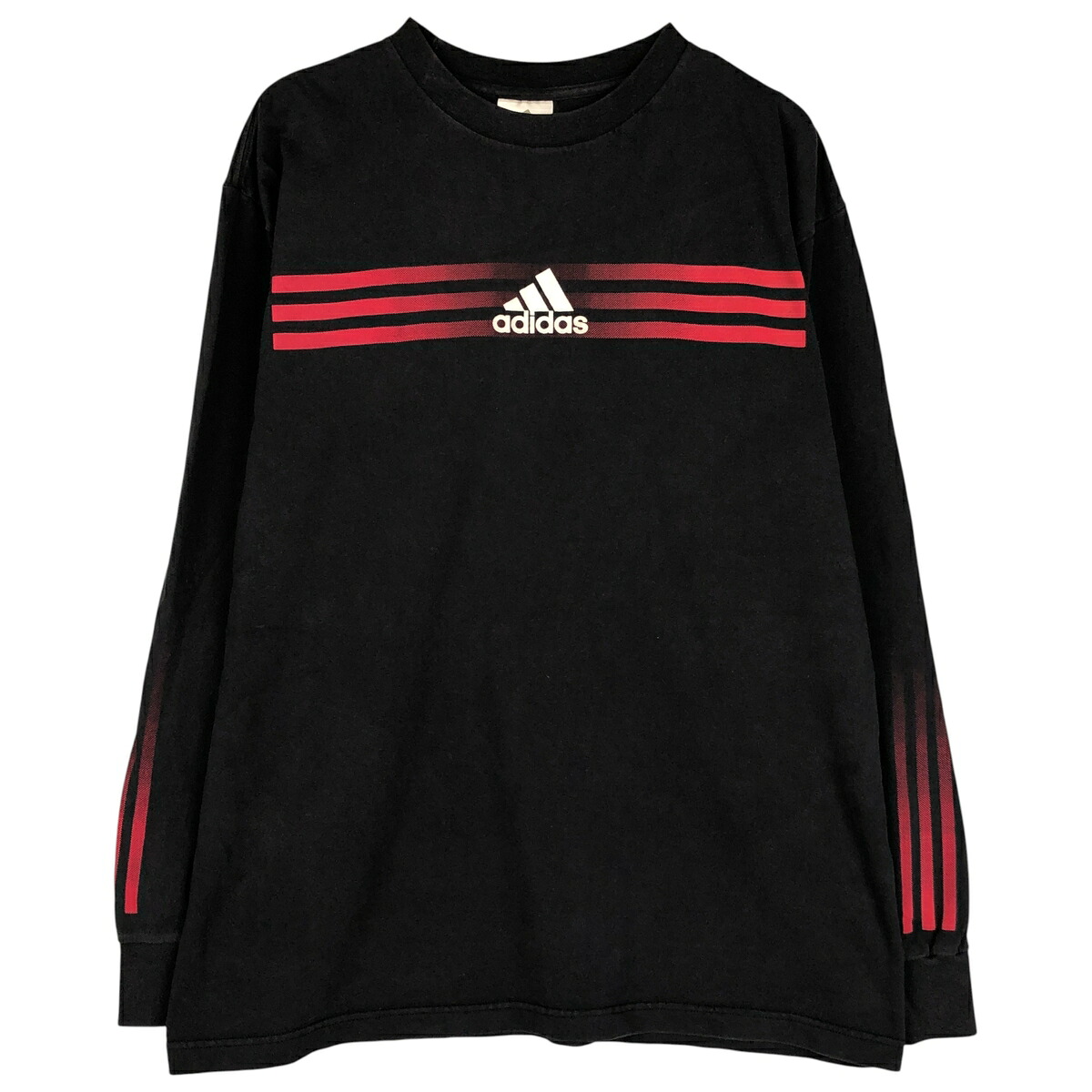 古着 アディダス adidas ロングTシャツ ロンT メンズL相当 /eaa599127 【中古】 【251229】 【NH-2508】 【SS2603_10】 ブラック系 春夏秋