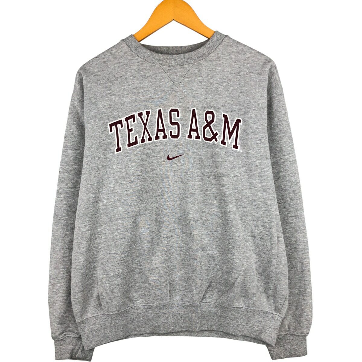 古着 ~00'S ナイキ NIKE カレッジスウェットシャツ トレーナー メンズM相当 /eaa599211 【中古】 【251230】 グレー系 春夏秋冬