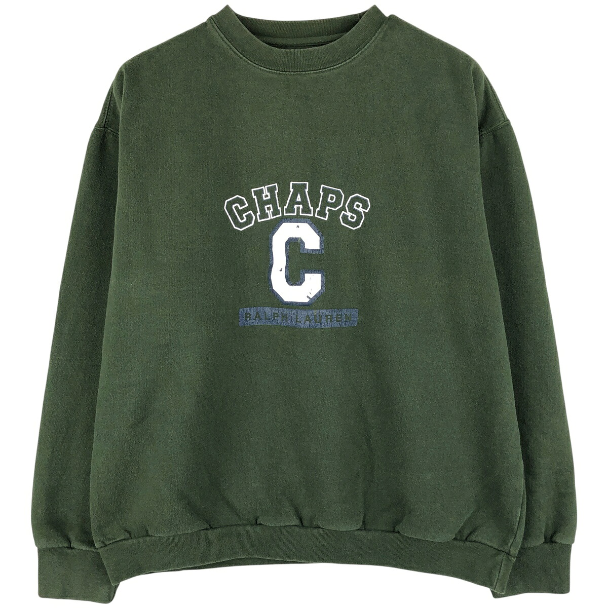 古着 ラルフローレン Ralph Lauren CHAPS チャップス ロゴスウェットシャツ トレーナー メンズS相当 /eaa599600 【中古】 【251222】 【NH-2508】 カーキ系 春夏秋冬 9,460円