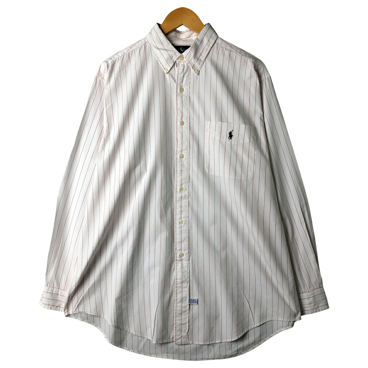 古着 ラルフローレン Ralph Lauren YARMOUTH 長袖 ボタンダウンストライプシャツ メンズL相当 /eaa599816 【中古】 【251228】 【SS2606_10】｜古着屋JAM