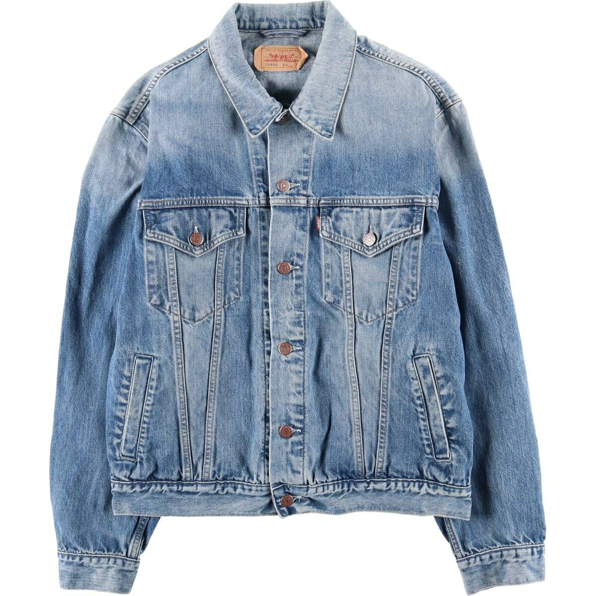 古着 00'S リーバイス Levi's 70550-0429 ユーロモデル デニムジャケット Gジャン メンズL相当 /eaa599859 【中古】 【251226】 【SS2606_30|古着屋JAM