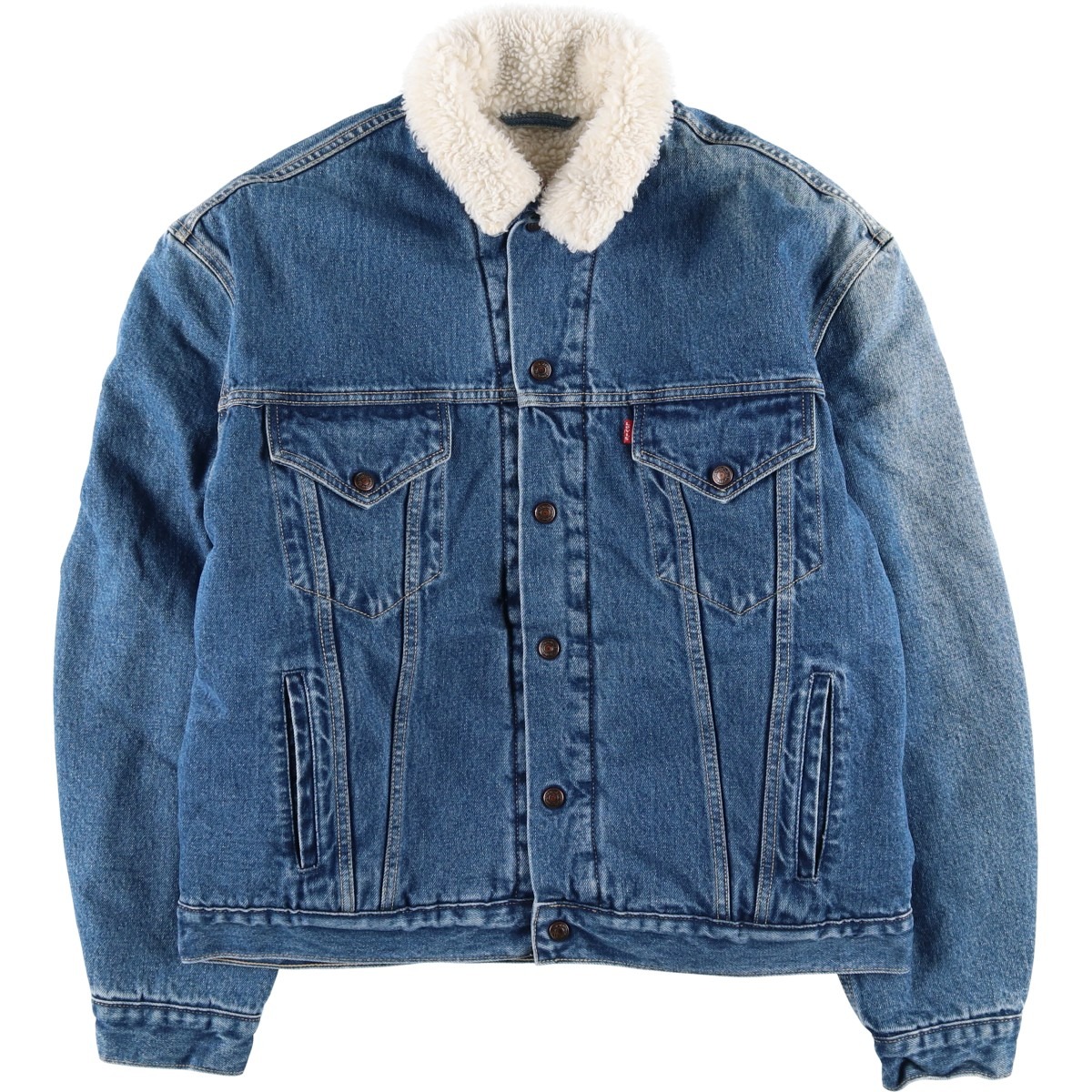 古着 90'S リーバイス Levi's 70603-0215 中綿入り デニムボアジャケット メンズXL相当 ヴィンテージ /eaa600050 【中古】 【251207】 【SS2606_10】｜古着屋JAM 9,702円