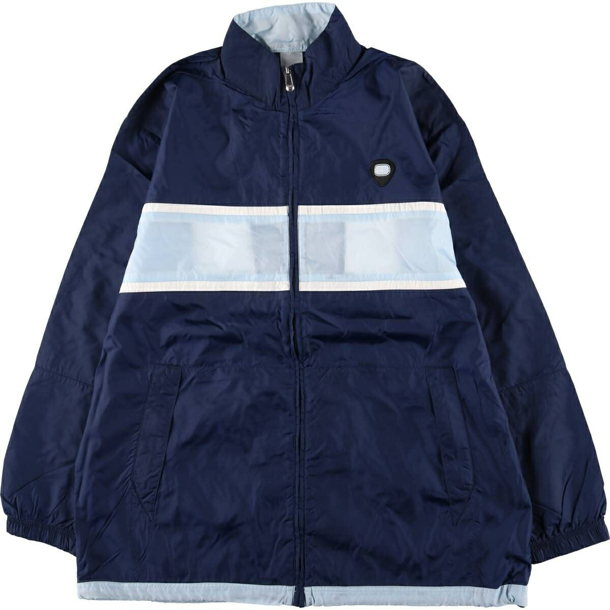 古着 00'S ナイキ NIKE ナイロンジャケット メンズXXL相当 /eaa600379 【中古】 【251123】 【SS2603_10】 ネイビー系 春秋冬