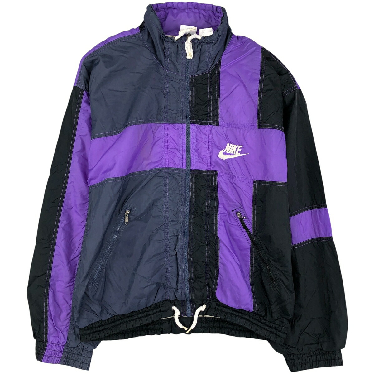 古着 90'S ナイキ NIKE 銀タグ ナイロンジャケット メンズS相当 ヴィンテージ /eaa600650 【中古】 【251122】 【NH-2508】 【SS2603_10】