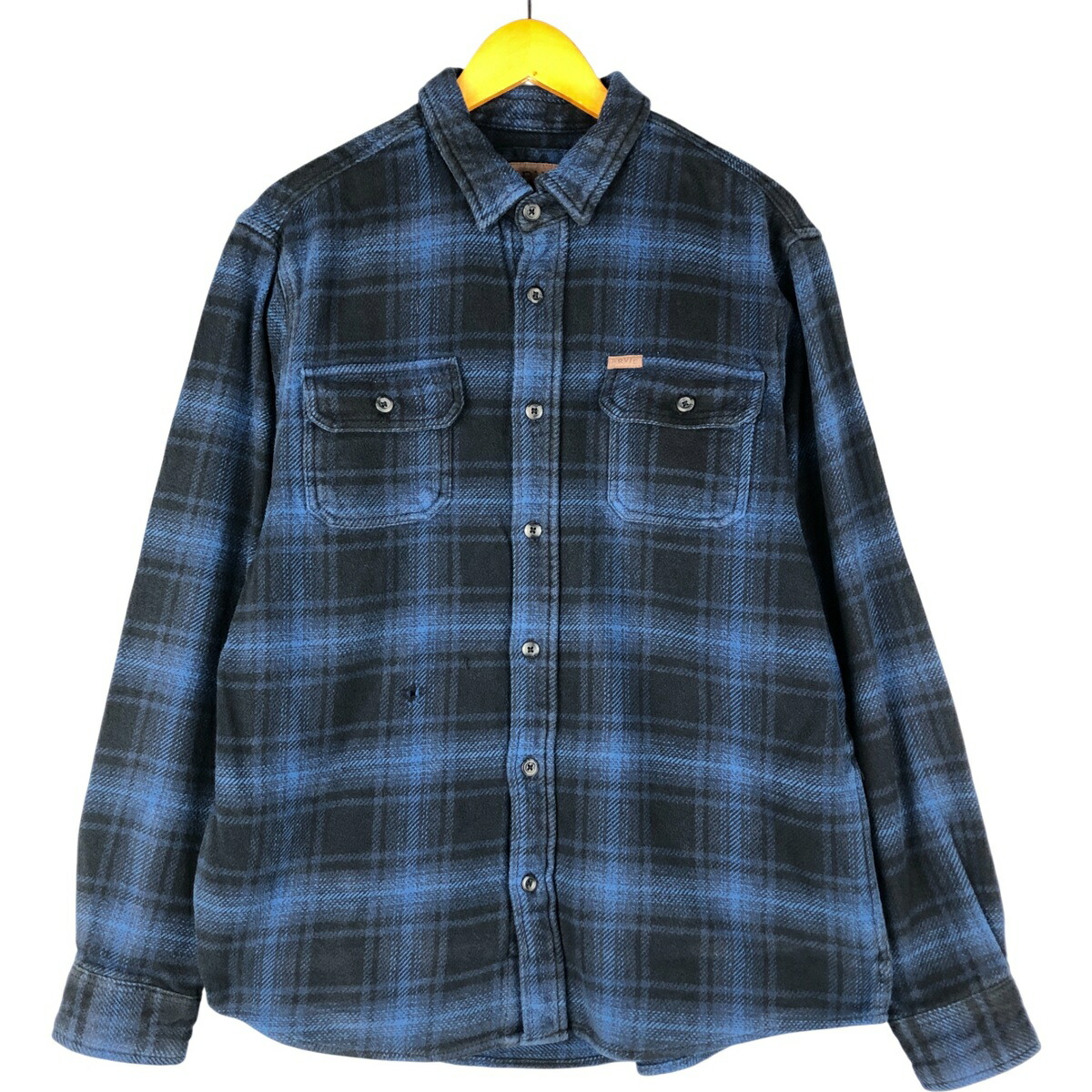 古着 オービス ORVIS オンブレチェック 長袖 ヘビーネルチェックシャツ メンズM相当 /eaa600874 【中古】 【251122】
