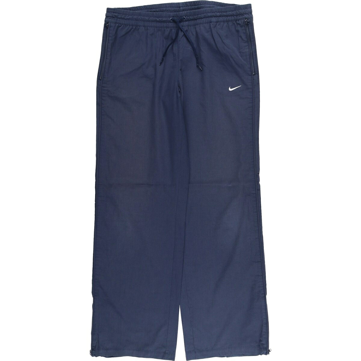 古着 00'S ナイキ NIKE ウォームアップパンツ ナイロンパンツ シャカシャカパンツ メンズL相当 /eaa600976 【中古】 【251124】 ネイビー系 春夏秋冬