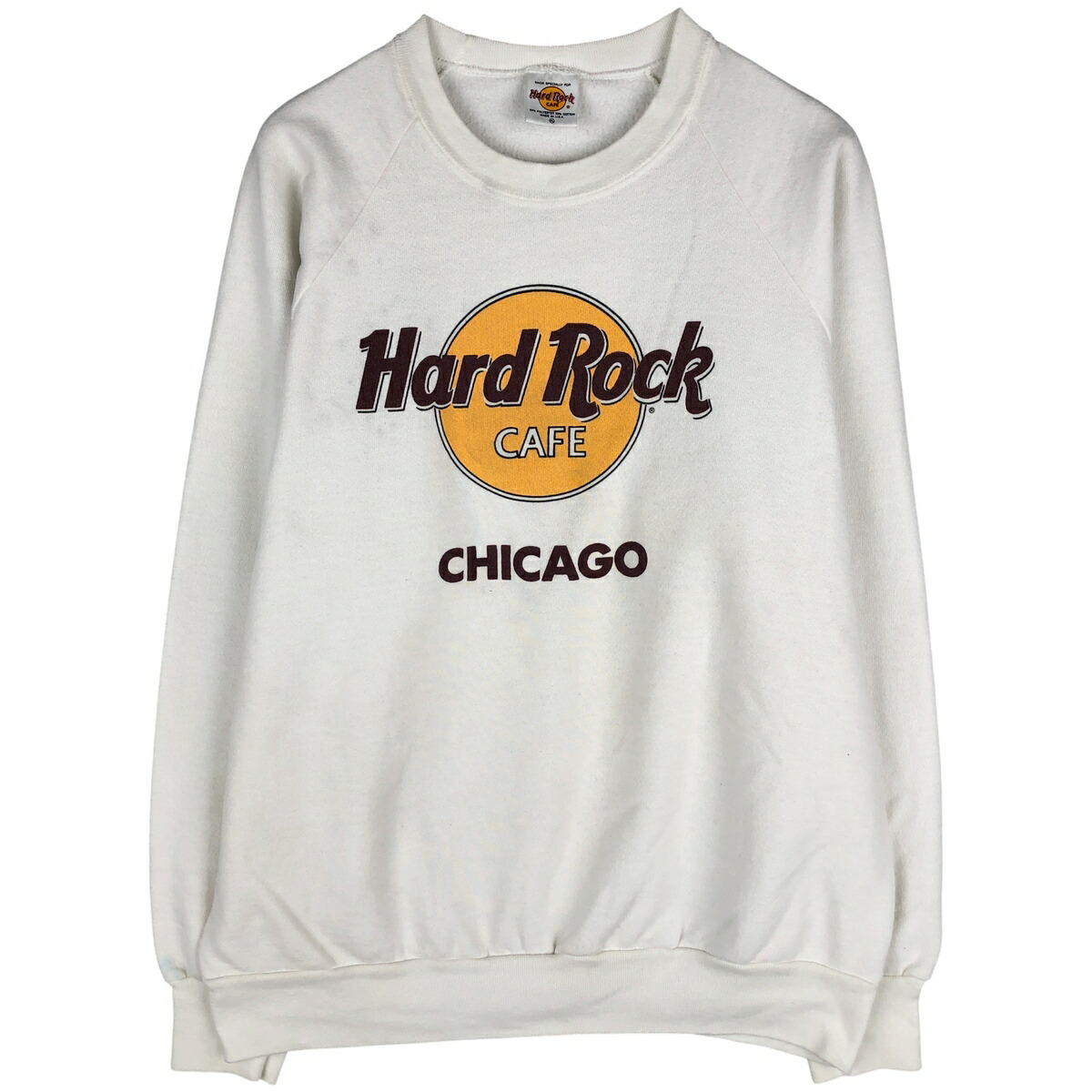 古着 HARD ROCK CAFE ハードロックカフェ アドバタイジング スウェットシャツ トレーナー USA製 メンズXL相当 /eaa601037 【中古】 【251124】 【NH-2508】