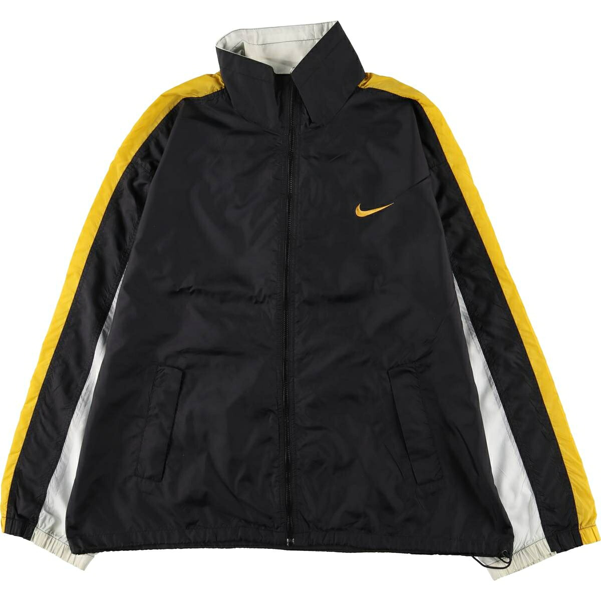 古着 90'S ナイキ NIKE ライン入り ナイロンジャケット メンズL相当 ヴィンテージ /eaa601878 【中古】 【251123】 【SS2603_10】