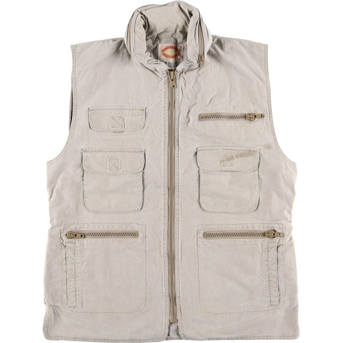 古着 80\'S バナナリパブリック BANANA REPUBLIC サファリベスト メンズL相当 ヴィンテージ /eaa602038 【中古】 【251229】