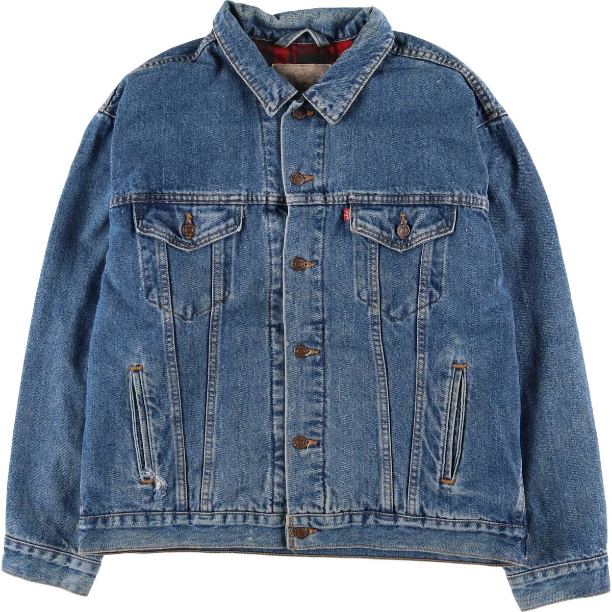 古着 90'S リーバイス Levi's デニムジャケット Gジャン メンズXL相当 ヴィンテージ /eaa602050 【中古】 【251128】 【SS2603_10】