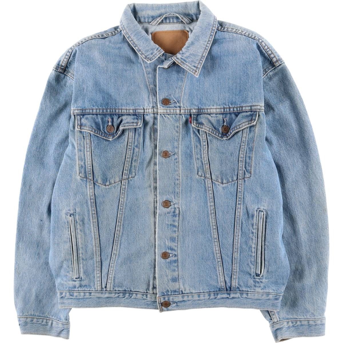 古着 リーバイス Levi's デニムジャケット Gジャン カナダ製 メンズM相当 /eaa602060 【中古】 【251126】 【SS2603_10】 ブルー系 春秋冬
