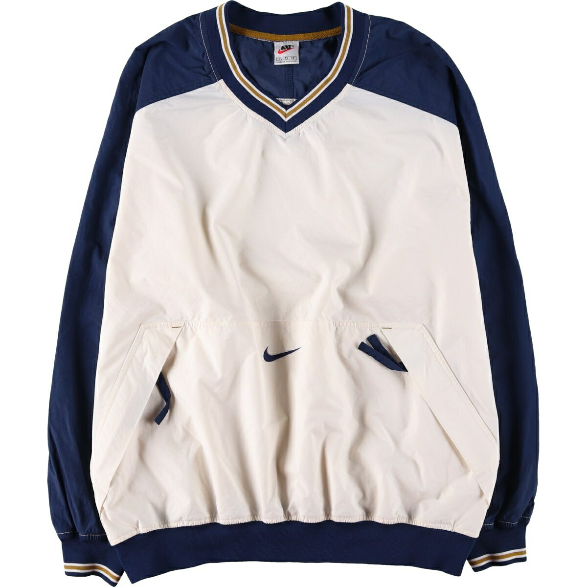 古着 90'S ナイキ NIKE Vネック ウォームアッププルオーバー メンズXL相当 ヴィンテージ /eaa602079 【中古】 【251129】 【SS2603_10】 春秋冬