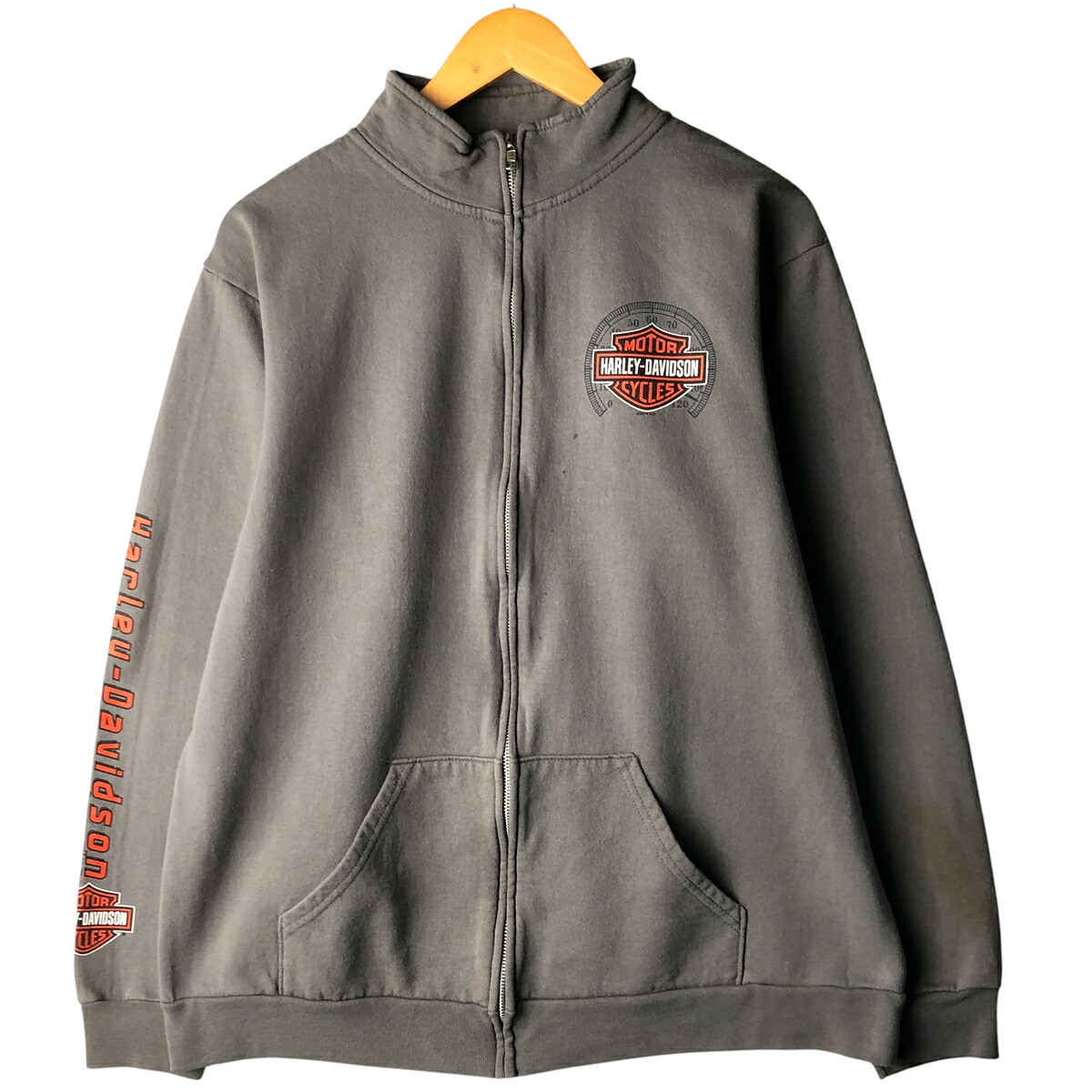 古着 ハーレーダビッドソン Harley-Davidson フルジップスウェットシャツ トレーナー メンズL相当 /eaa602245 【中古】 【251130】