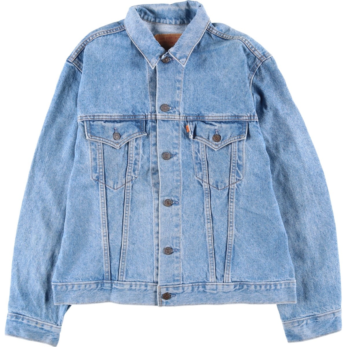 古着 リーバイス Levi's 75505-0212 オレンジタブ デニムジャケット Gジャン カナダ製 メンズL相当 ヴィンテージ /eaa602671 【中古】 【251130】 【SS2606_30|古着屋JAM