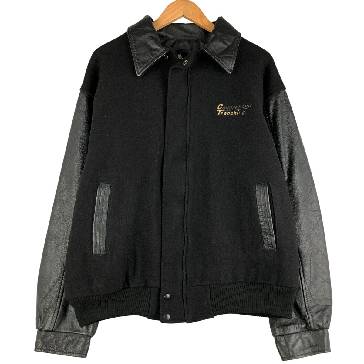 楽天市場】古着 オールブラックカラー 90'S CANADA SPORTSWEAR 袖革