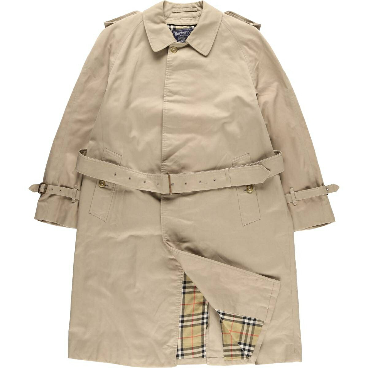 古着 バーバリー Burberry's BURBERRYS OF LONDON トレンチコート 英国製 メンズL相当 /eaa603211 【中古】 【251206】 【SS2603_10】 ベージュ系 春秋冬
