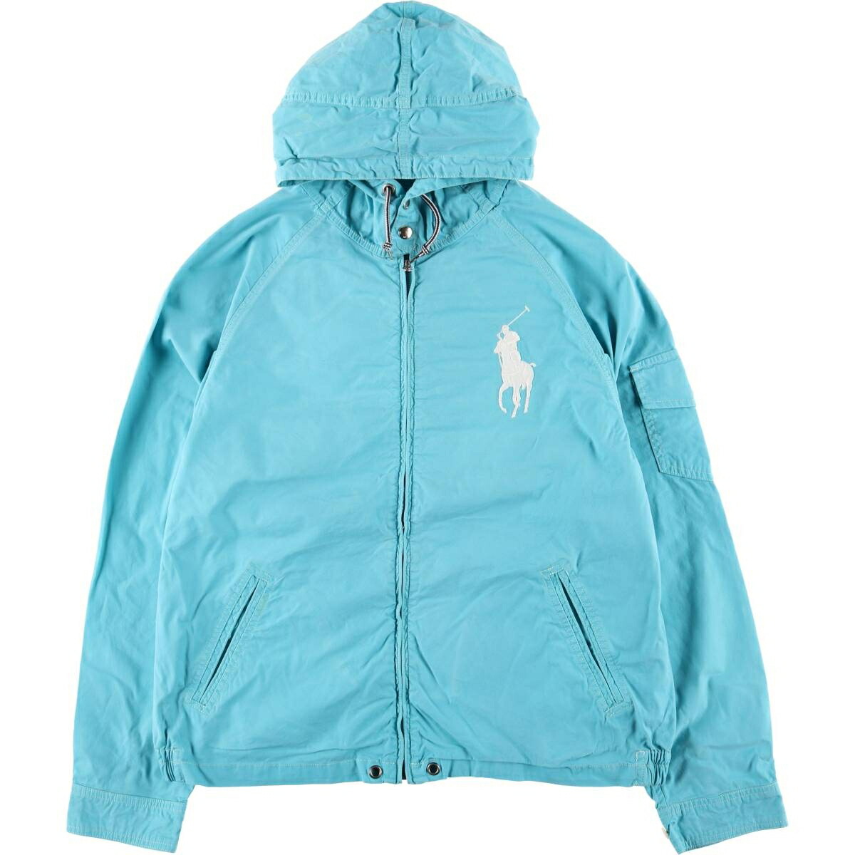 古着 ラルフローレン Ralph Lauren POLO by Ralph Lauren ビッグポニー コットンパーカー メンズXL相当 /eaa603267 【中古】 【251212】 【SS2603_10】 ブルー系 春秋冬