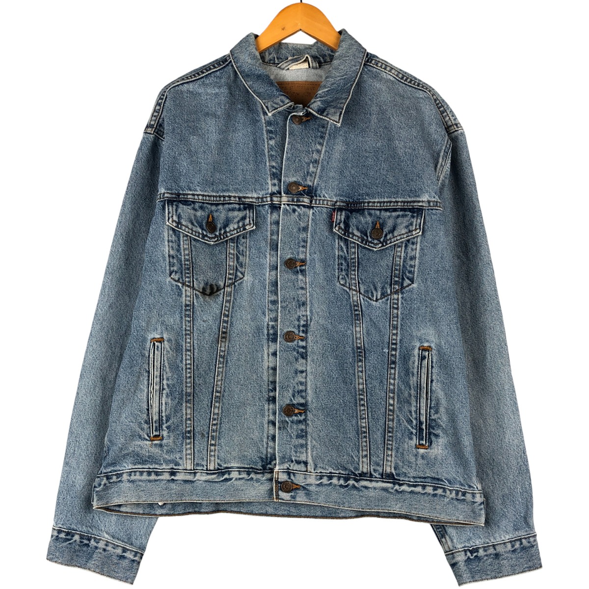 古着 90'S リーバイス Levi's デニムジャケット Gジャン メンズL相当 ヴィンテージ /eaa603696 【中古】 【251206】 【SS2606_10】｜古着屋JAM 10,811円