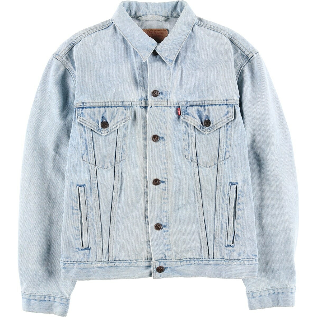古着 90'S リーバイス Levi's 70503-0211 デニムジャケット Gジャン メンズL相当 ヴィンテージ /eaa604136 【中古】 【251229】 【SS2603_10】 ブルー系 春秋冬