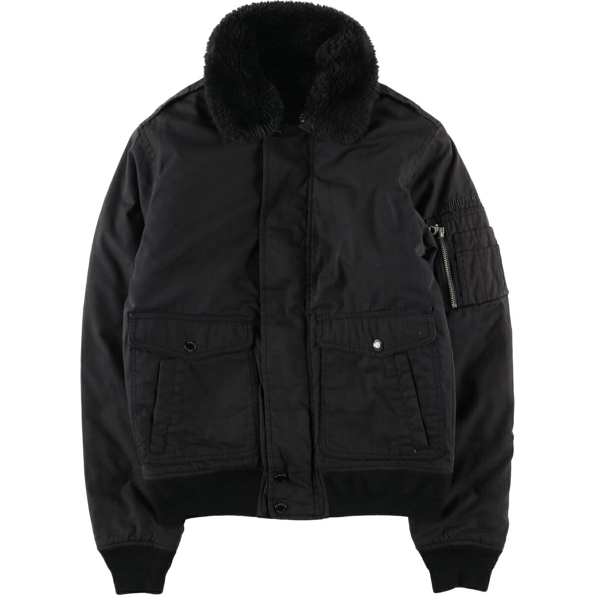 古着 民間品 ショット SCHOTT TYPE-U 中綿入り ミリタリー フライトジャケット メンズS相当 /eaa604151 【中古】 【260115】 【SS2606_10】｜古着屋JAM