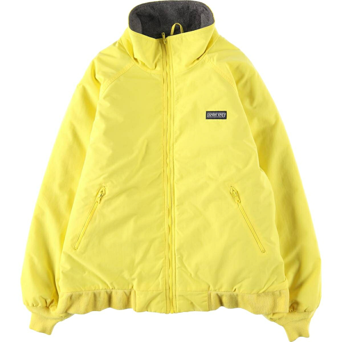 古着 80~90'S ランズエンド LANDS' END 中綿ジャケット パファージャケット メンズXL相当 ヴィンテージ /eaa604231 【中古】 【260114】 イエロー系 春秋冬