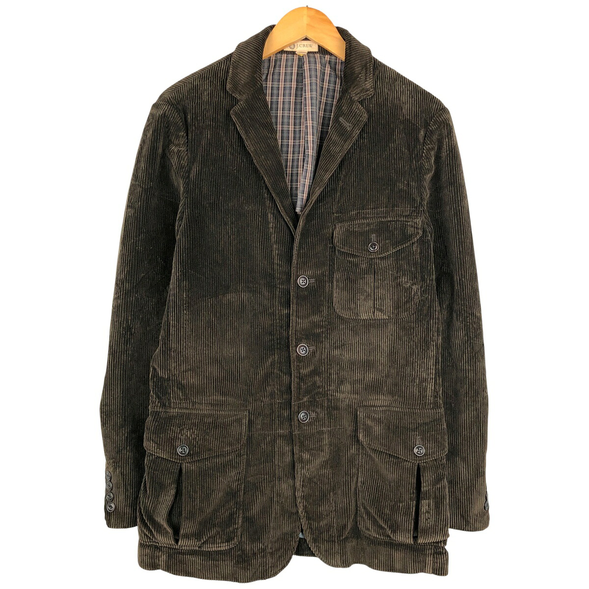 古着 ジェイクルー J.Crew コーデュロイジャケット メンズS相当 /eaa604253 【中古】 【251229】 【SS2603_10】 ブラウン系 春秋冬