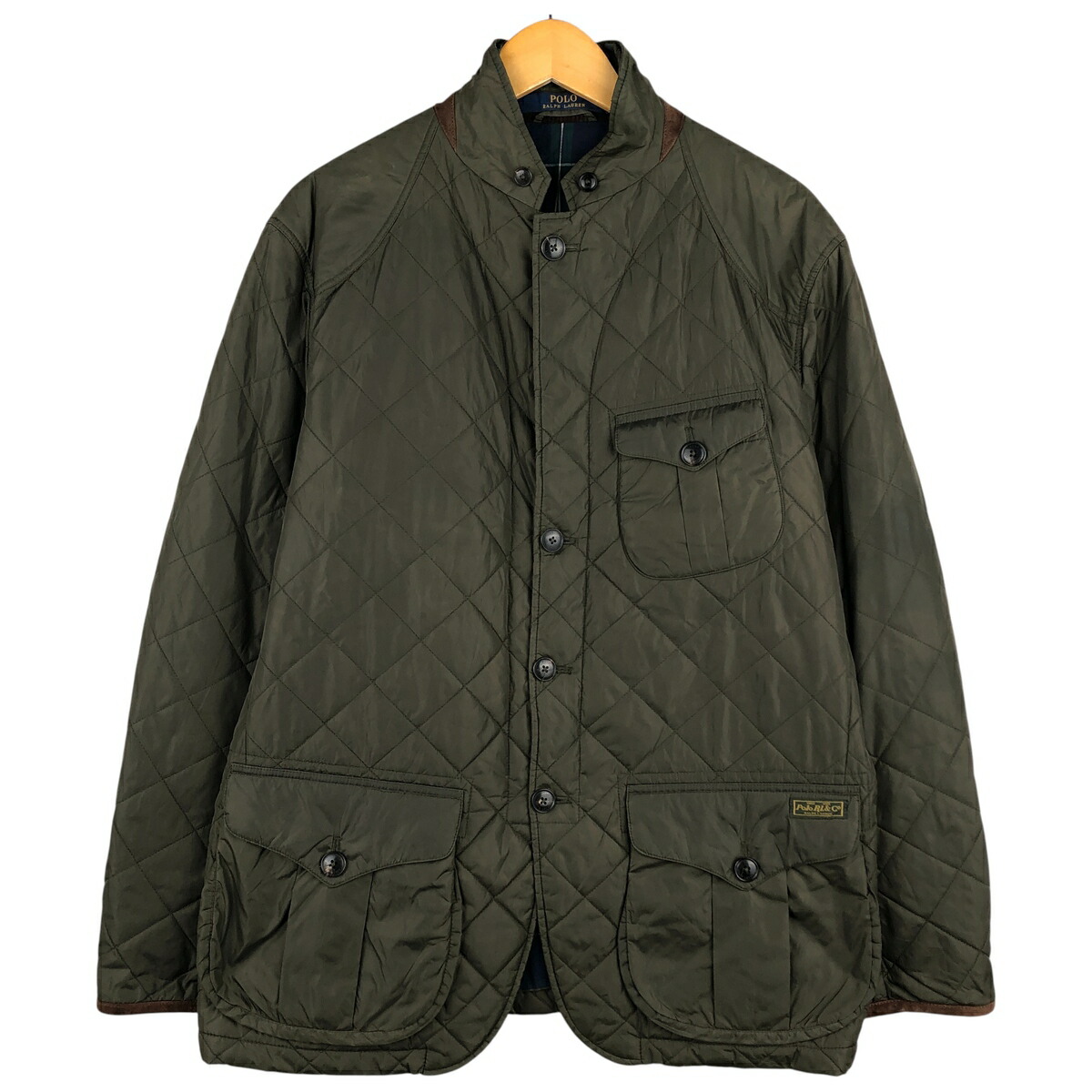 古着 ラルフローレン Ralph Lauren POLO RALPH LAUREN キルティングジャケット パファージャケット メンズXL相当 /eaa604261 【中古】 【251228】 【SS2603_10】 カーキ系 春秋冬