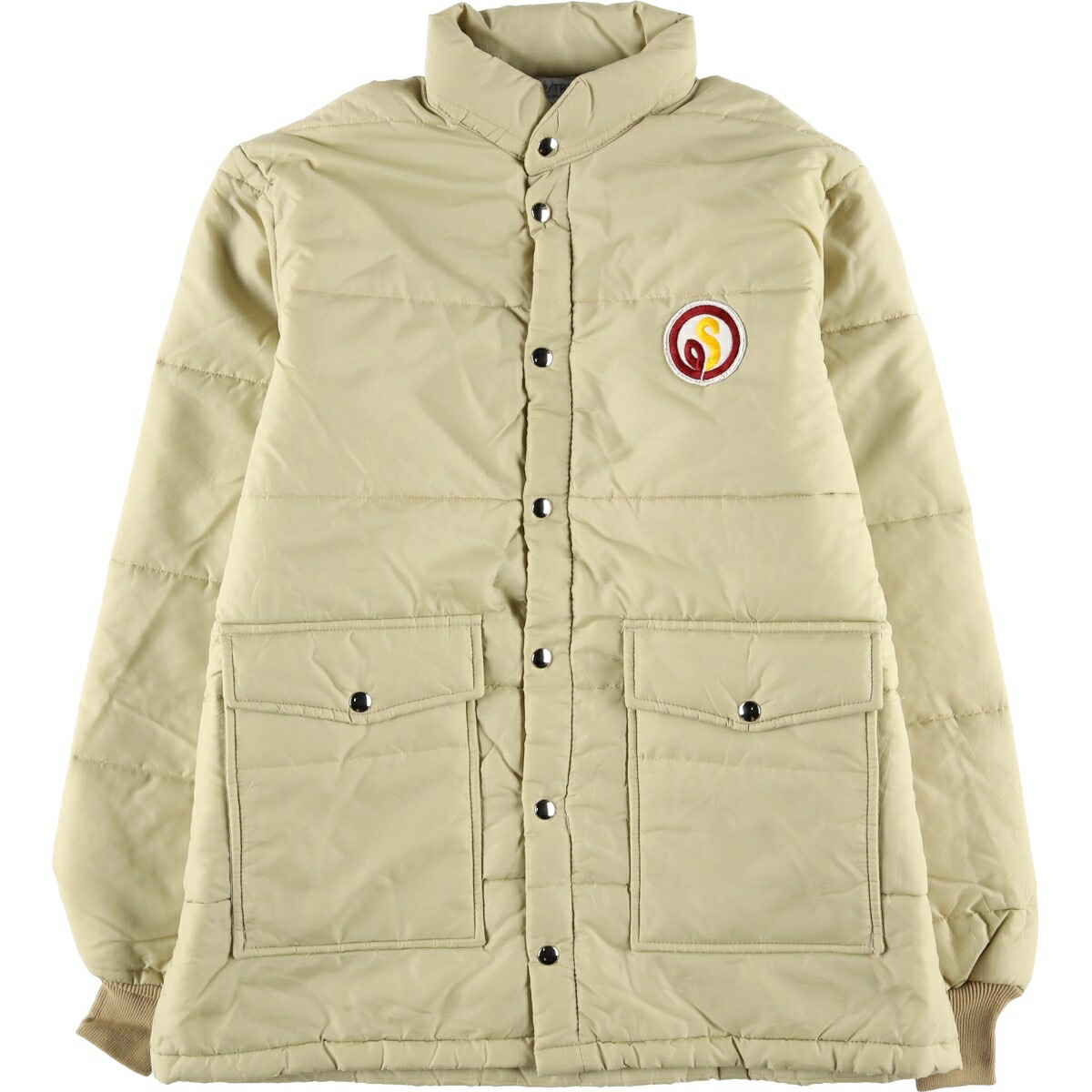 古着 80'S UP STREAM 中綿ジャケット パファージャケット USA製 メンズL相当 ヴィンテージ/eaa604321 【中古】 【251222】 【SS2603_10】