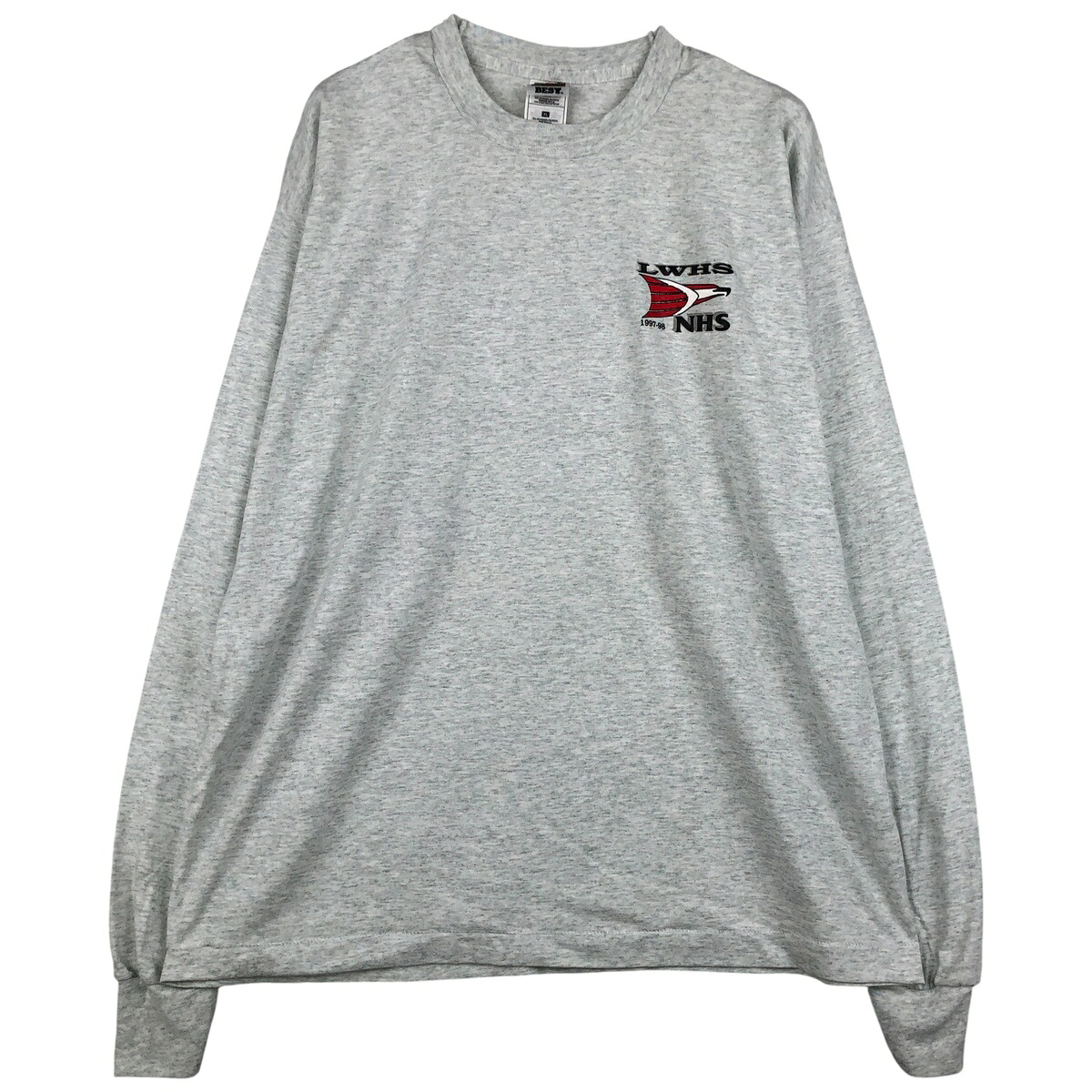 古着 90'S フルーツオブザルーム FRUIT OF THE LOOM BEST ロングTシャツ ロンT USA製 メンズXL相当 ヴィンテージ /eaa604394 【中古】 【251229】 【NH-2508】 【SS2603_10】 グレー系 春夏秋