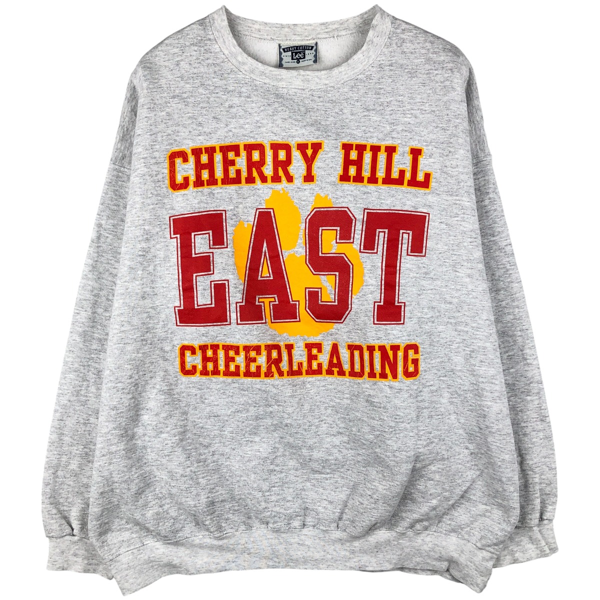 古着 90'S リー Lee HEAVY WEIGHT COTTON BLEND カレッジスウェットシャツ トレーナー USA製 メンズXL相当 ヴィンテージ /eaa604420 【中古】 【251222】 【NH-2508】 グレー系 春夏秋冬