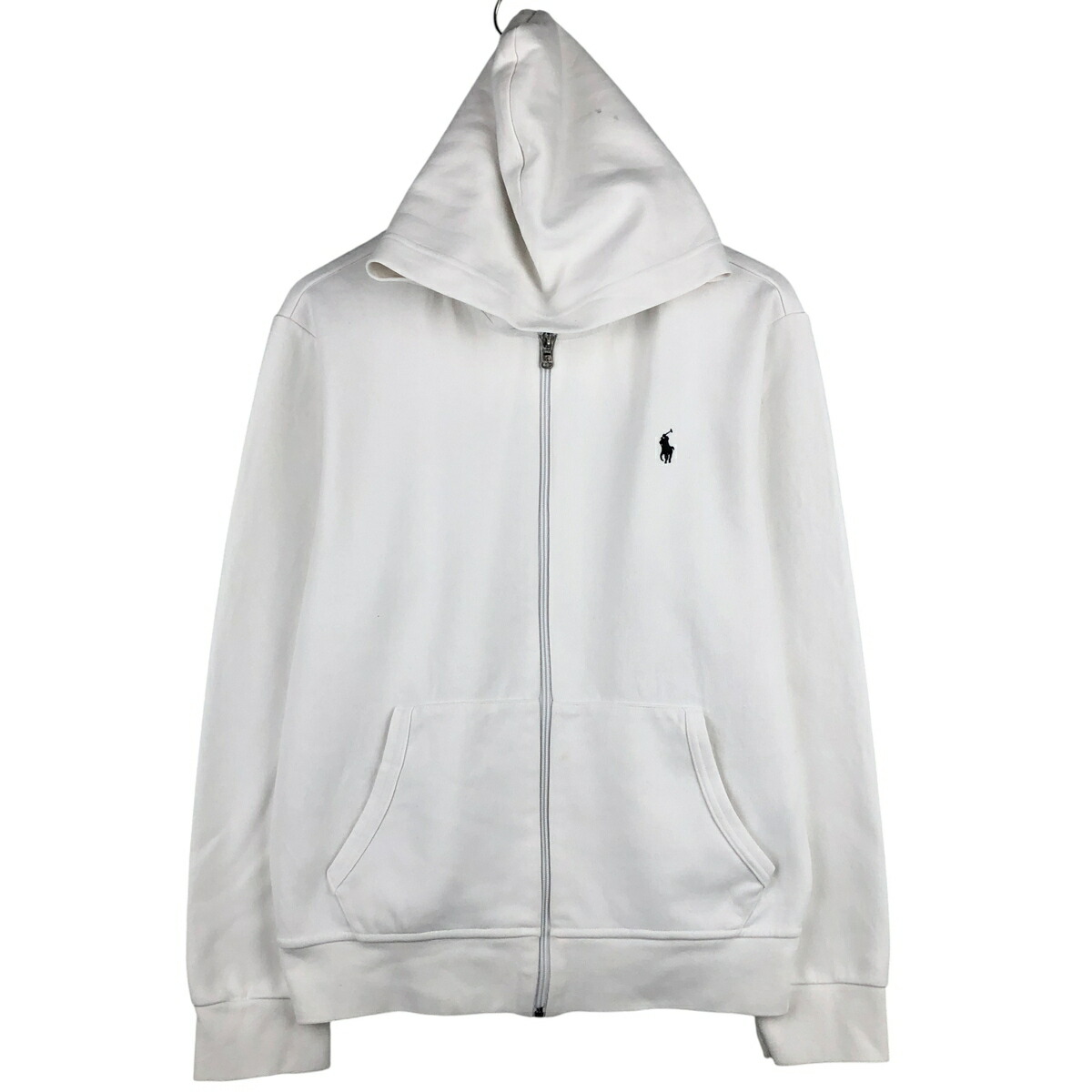 古着 ラルフローレン Ralph Lauren POLO by Ralph Lauren スウェットフルジップパーカー メンズL相当 /eaa604716 【中古】 【251228】 ホワイト系 春夏秋冬