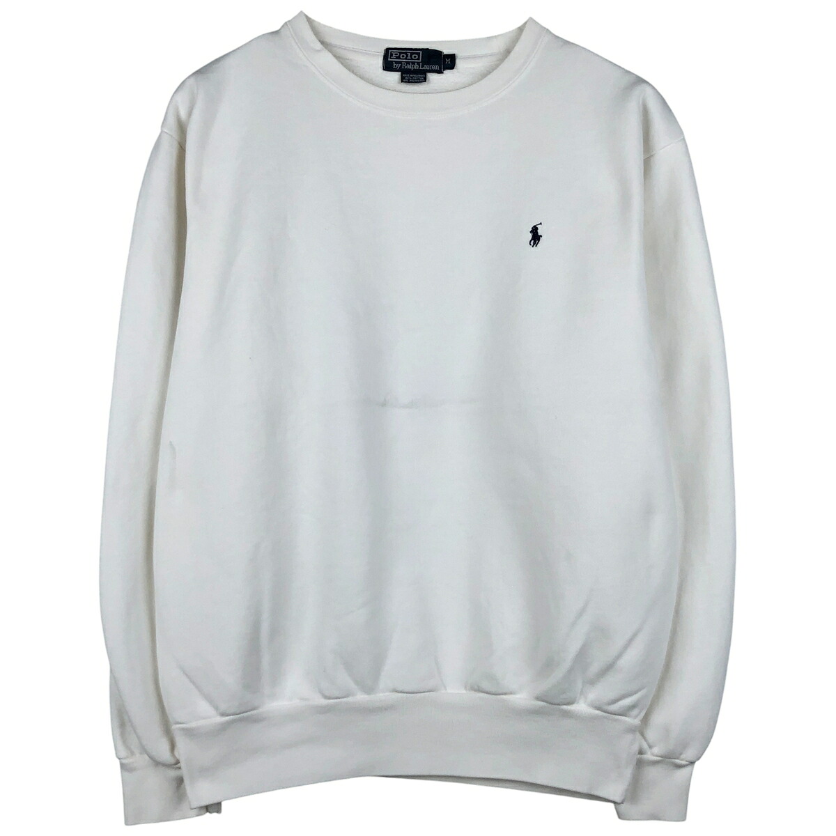古着 ラルフローレン Ralph Lauren POLO by Ralph Lauren ワンポイントロゴスウェットシャツ トレーナー メンズM相当 /eaa605179 【中古】 【251228】 【NH-2508】 ホワイト系 春夏秋冬