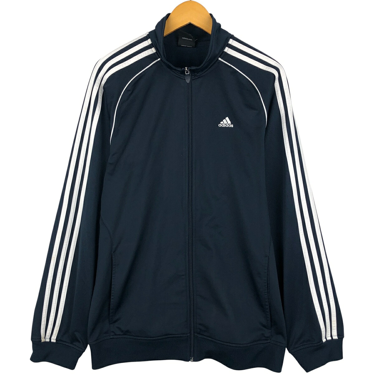 古着 00'S アディダス adidas ジャージ トラックジャケット メンズM相当 /eaa605300 【中古】 【251228】 【SS2603_10】 ネイビー系 春秋冬