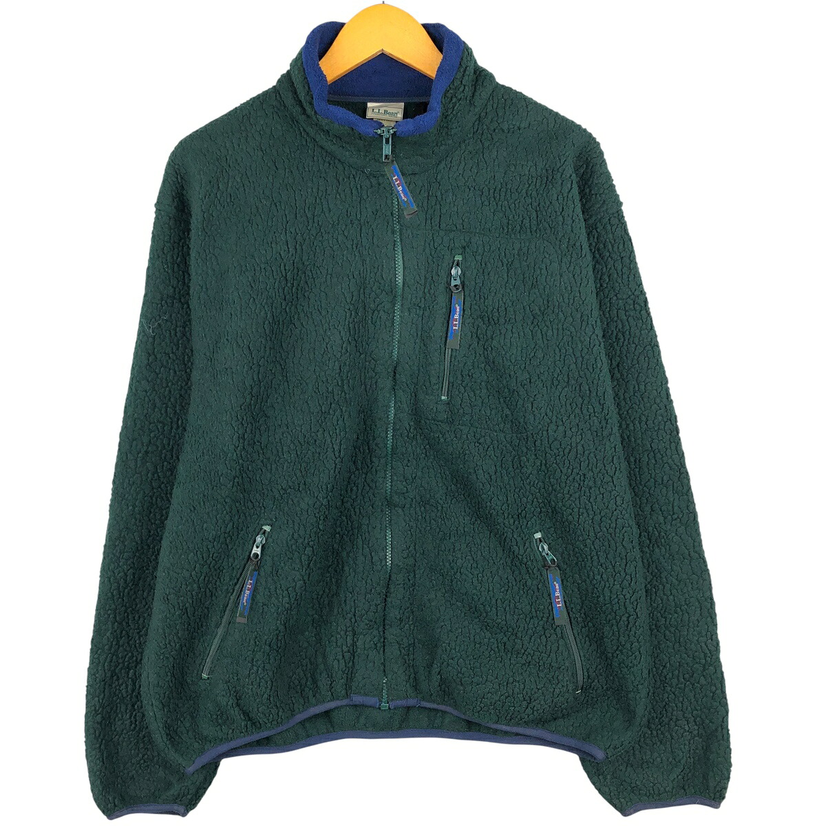 古着 90'S エルエルビーン L.L.Bean フリースジャケット USA製 メンズL相当 ヴィンテージ /eaa605342 【中古】 【260102】 【NY2601】 【SS2606_10】｜古着屋JAM